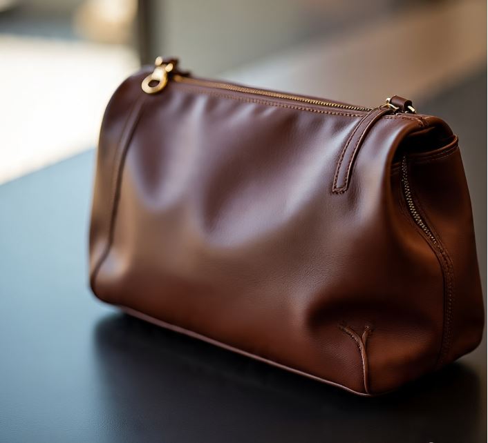 Pure leather cozy women's hand bag