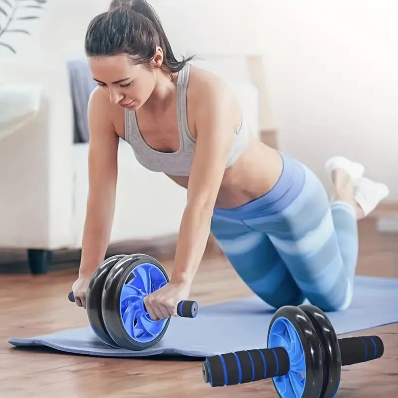 Dual-Wheel Ab Roller