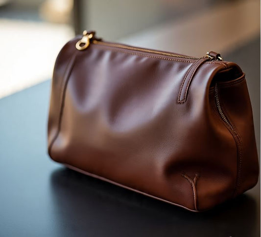 Pure leather cozy women's hand bag