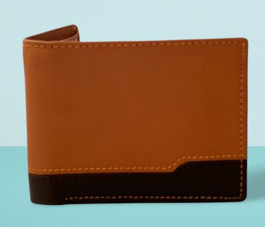 Black and Brown leather wallet